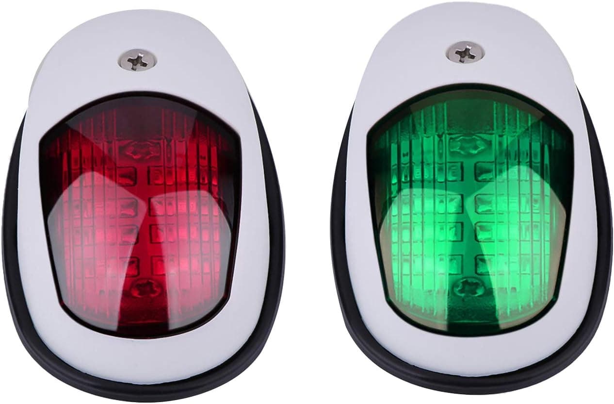 Luces de navegación LED OurLeeme para babor y estribor