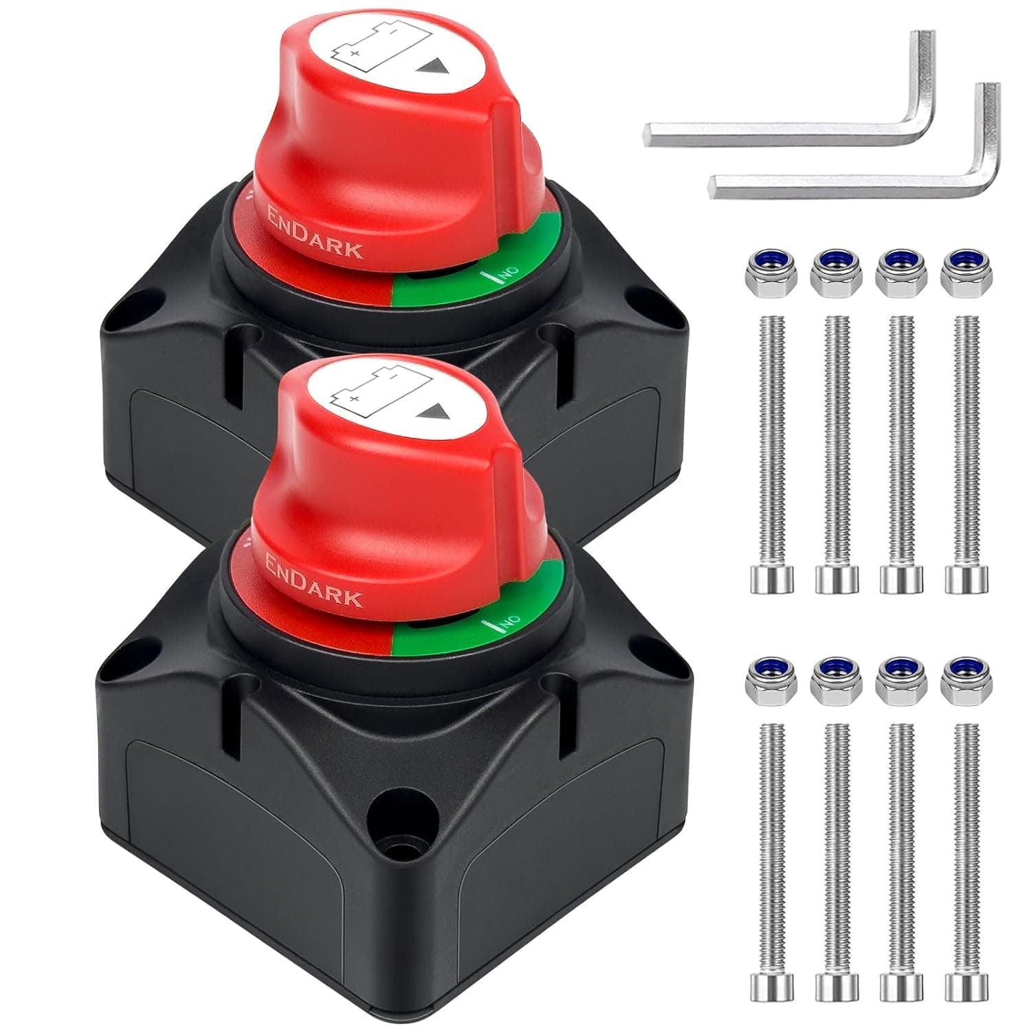 Desconectador de batería 12V para barco y autocaravana con corte rápido